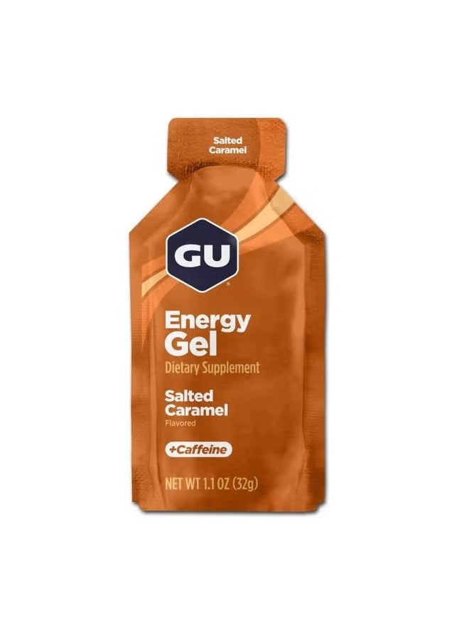 Gu Energy Gel, Salted Caramel, Quick and Sustained Energy, Electrolyte ReplacementGu Energy Gel, Vanilla Bean, 1 Piece, Quick and Sustained Energy, Electrolyte Replacement, Pack of 4 - Image 2